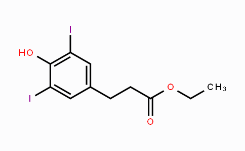 CAS No. 189447-39-0, Ethyl 3-(4-hydroxy-3,5-diiodophenyl)propanoate