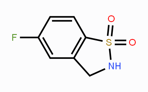 CAS No. 845644-47-5, 5-Fluoro-2,3-dihydrobenzo-[d]isothiazole 1,1-dioxide
