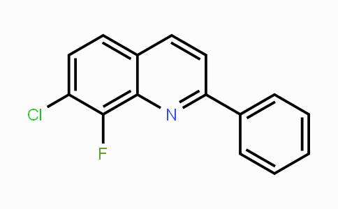 CAS No. 867164-92-9, 7-Chloro-8-fluoro-2-phenylquinoline