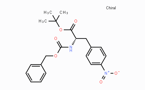 CAS No. 869882-71-3, (S)-tert-Butyl 2-(((benzyloxy)carbonyl)-amino)-3-(4-nitrophenyl)propanoate