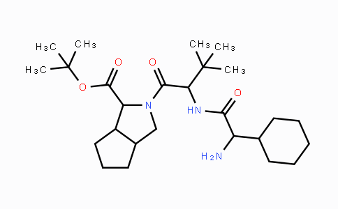 CAS No. 926276-18-8, tert-Butyl 2-(2-(2-amino-2-cyclohexylacetamido)-3,3-dimethylbutanoyl)-octahydrocyclopenta[c]pyrrole-1-carboxylate