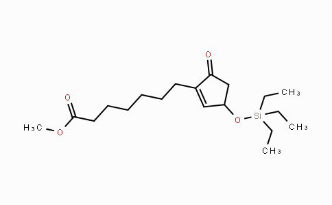 CAS No. 112713-92-5, Methyl 7-(5-oxo-3-((triethylsilyl)oxy)-cyclopent-1-en-1-yl)heptanoate