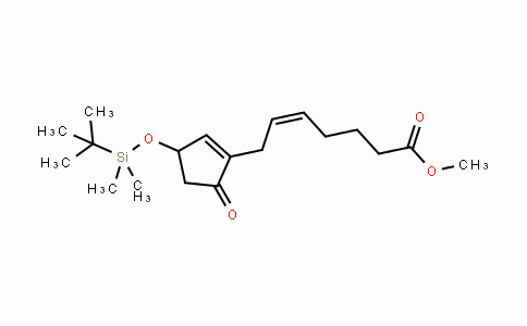 132619-70-6 | (Z)-Methyl 7-(3-((tert-butyldimethylsilyl)oxy)-5-oxocyclopent-1-en-1-yl)hept-5-enoate