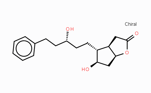 CAS No. 145667-75-0, (3AR,4R,5R,6aS)-5-Hydroxy-4-((R)-3-hydroxy-5-phenyl-pentyl)hexahydro-2H-cyclopenta[b]furan-2-one