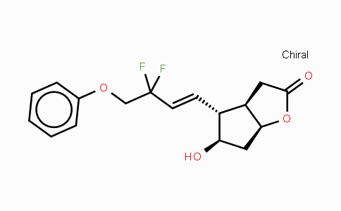 CAS No. 209861-01-8, (3AR,4R,5R,6aS)-4-((E)-3,3-Difluoro-4-phenoxybut-1-en-1-yl)-5-hydroxyhexahydro-2H-cyclopenta[b]furan-2-one