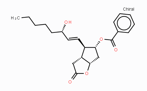 CAS No. 40834-88-6, (3AR,4R,5R,6aS)-4-((S,E)-3-Hydroxyoct-1-en-1-yl)-2-oxohexahydro-2H-cyclopenta[b]furan-5-yl benzoate