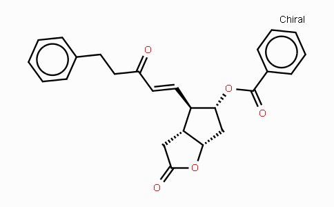 CAS No. 55076-60-3, (3AR,4R,5R,6aS)-2-Oxo-4-((E)-3-oxo-5-phenylpent-1-en-1-yl)hexahydro-2H-cyclopenta[b]furan-5-yl benzoate