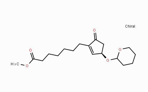 CAS No. 60934-42-1, Methyl 7-((3R)-5-oxo-3-((tetrahydro-2H-pyran-2-yl)oxy)cyclopent-1-en-1-yl)heptanoate