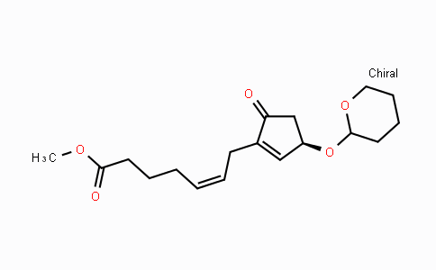 CAS No. 64812-88-0, (Z)-Methyl 7-((3R)-5-oxo-3-((tetrahydro-2H-pyran-2-yl)oxy)cyclopent-1-en-1-yl)hept-5-enoate