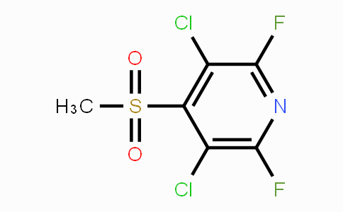 CAS No. 13239-87-7, 3,5-Dichloro-2,6-difluoro-4-(methylsulfonyl)pyridine