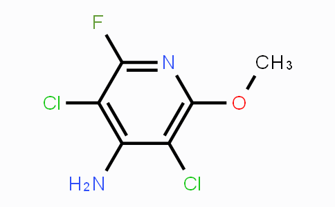 CAS No. 35622-80-1, 3,5-Dichloro-2-fluoro-6-methoxypyridin-4-amine