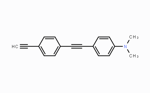 CAS No. 778593-53-6, 4-((4-Ethynylphenyl)ethynyl)-N,N-dimethylaniline