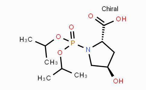 CAS No. 117286-92-7, (2S,4R)-1-(Diisopropoxyphosphoryl)-4-hydroxypyrrolidine-2-carboxylic acid