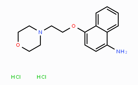 CAS No. 285984-50-1, 4-(2-Morpholinoethoxy)naphthalen-1-amine dihydrochloride