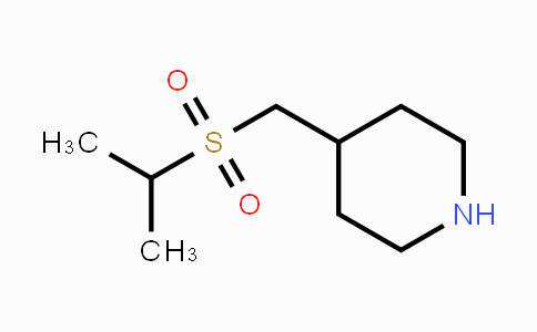 CAS No. 1018533-19-1, 4-((Isopropylsulfonyl)methyl)piperidine