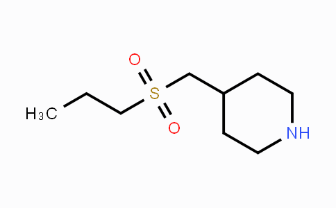 CAS No. 1018557-32-8, 4-((Propylsulfonyl)methyl)piperidine
