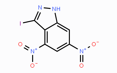 CAS No. 885519-43-7, 3-Iodo-4,6-dinitro-1H-indazole