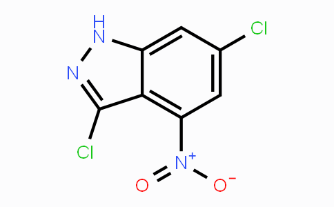 CAS No. 885522-69-0, 3,6-Dichloro-4-nitro-1H-indazole