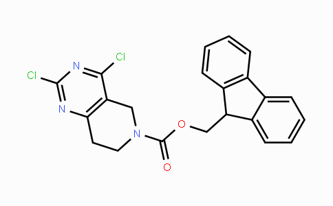 CAS No. 903130-16-5, (9H-Fluoren-9-yl)methyl 2,4-dichloro-7,8-dihydropyrido-[4,3-d]pyrimidine-6(5H)-carboxylate