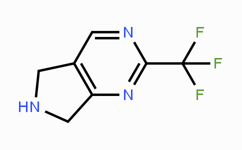 CAS No. 905274-04-6, 2-(Trifluoromethyl)-6,7-dihydro-5H-pyrrolo[3,4-d]pyrimidine