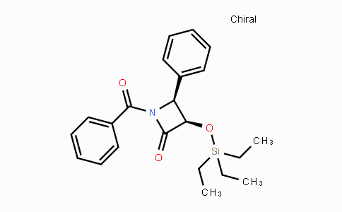 CAS No. 149249-91-2, (3R,4S)-1-苯甲酰-3-[(三乙基硅)氧基]-4-苯基-2-氮杂环丁酮