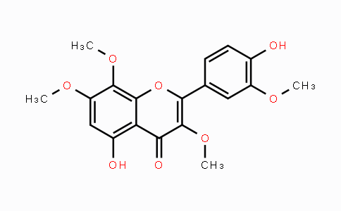CAS No. 571-71-1, 4',5-Dihydroxy-3,3',7,8-tetramethoxyflavone