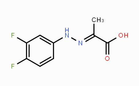 CAS No. 1245652-55-4, 2-(2-(3,4-Difluorophenyl)hydrazono)propanoic acid