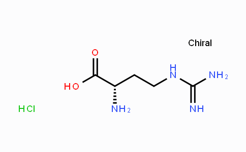 CAS No. 1483-00-7, (S)-2-Amino-4-guanidinobutanoic acid hydrochloride