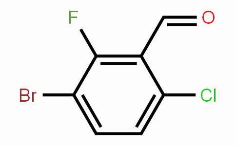 CAS No. 886615-30-1, 3-Bromo-6-chloro-2-fluorobenzaldehyde