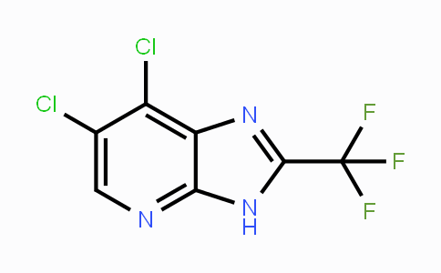 CAS No. 19918-41-3, 6,7-Dichloro-2-(trifluoromethyl)-3H-imidazo[4,5-b]pyridine