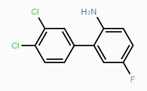 CAS No. 877179-04-9, 3',4'-Dichloro-5-fluoro-[1,1'-biphenyl]-2-amine
