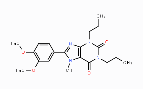 CAS No. 152881-18-0, 8-(3,4-Dimethoxyphenyl)-7-methyl-1,3-dipropyl-1H-purine-2,6(3H,7H)-dione
