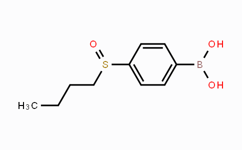 CAS No. 1217501-01-3, (4-(Butylsulfinyl)phenyl)boronic acid
