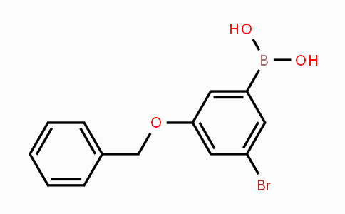 CAS No. 1256355-21-1, (3-(Benzyloxy)-5-bromophenyl)boronic acid