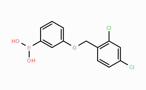 CAS No. 1256355-73-3, (3-((2,4-Dichlorobenzyl)oxy)phenyl)boronic acid