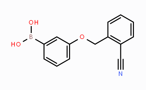 CAS No. 1256355-79-9, (3-((2-Cyanobenzyl)oxy)phenyl)boronic acid