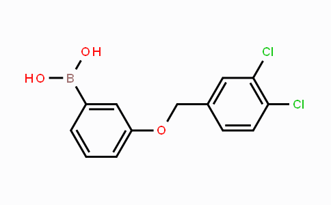 CAS No. 1256358-47-0, (3-((3,4-Dichlorobenzyl)oxy)phenyl)boronic acid