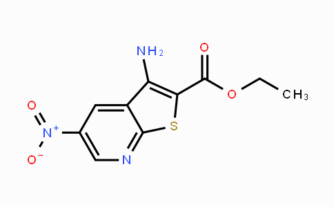 CAS No. 52505-43-8, Ethyl 3-amino-5-nitrothieno-[2,3-b]pyridine-2-carboxylate