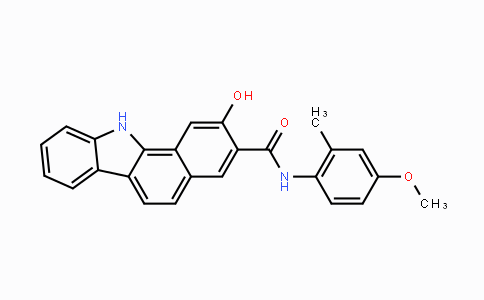 CAS No. 5840-22-2, 2-Hydroxy-N-(4-methoxy-2-methylphenyl)-11H-benzo[a]carbazole-3-carboxamide