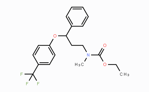 CAS No. 204704-95-0, Ethyl methyl(3-phenyl-3-(4-(trifluoromethyl)-phenoxy)propyl)carbamate