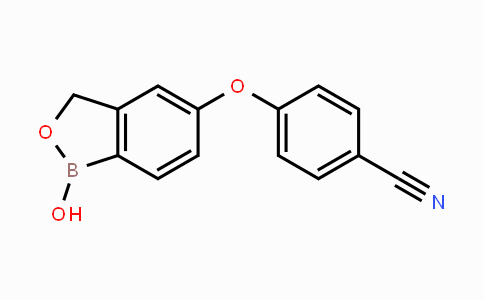 CAS No. 906673-24-3, 4-((1-Hydroxy-1,3-dihydrobenzo-[c][1,2]oxaborol-5-yl)oxy)benzonitrile