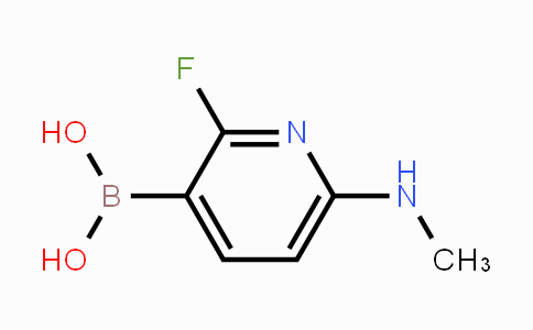 CAS No. 909187-40-2, (2-Fluoro-6-(methylamino)pyridin-3-yl)boronic acid