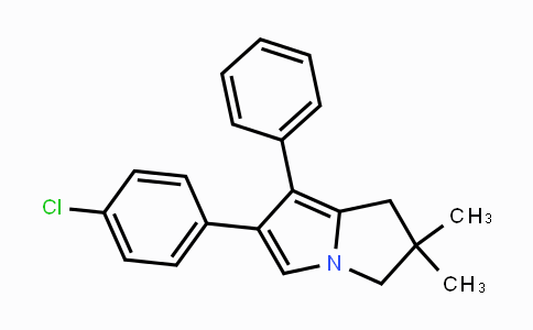 CAS No. 133111-56-5, 6-(4-Chlorophenyl)-2,2-dimethyl-7-phenyl-2,3-dihydro-1H-pyrrolizine