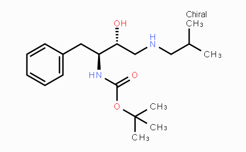 CAS No. 160232-08-6, tert-Butyl ((2S,3R)-3-hydroxy-4-(isobutylamino)-1-phenylbutan-2-yl)carbamate