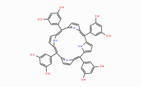 CAS No. 145764-54-1, 5,10,15,20-Tetrakis(3,5-dihydroxyphenyl)-21H,23H-porphine