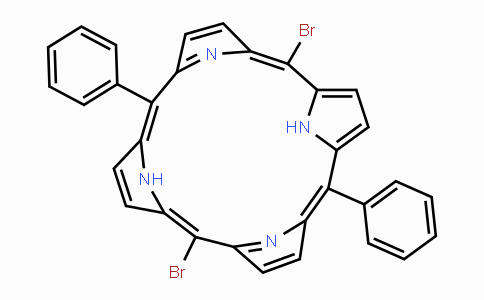CAS No. 151256-86-9, 5,15-Dibromo-10,20-diphenylporphine