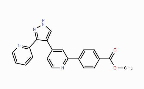 886444-10-6 | Methyl 4-(4-(3-(pyridin-2-yl)-1H-pyrazol-4-yl)pyridin-2-yl)benzoate