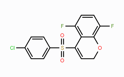 CAS No. 944950-71-4, 4-((4-Chlorophenyl)sulfonyl)-5,8-difluoro-2H-chromene