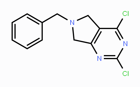 CAS No. 779323-58-9, 6-Benzyl-2,4-dichloro-6,7-dihydro-5H-pyrrolo[3,4-d]pyrimidine