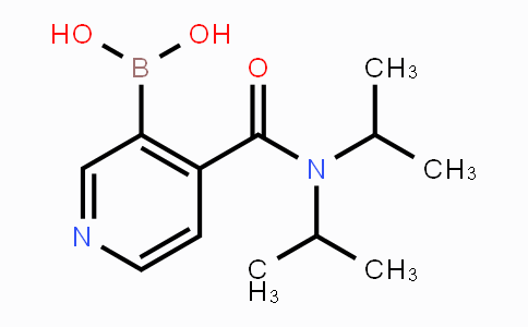 CAS No. 868997-86-8, (4-(Diisopropylcarbamoyl)pyridin-3-yl)boronic acid